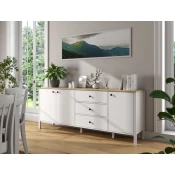 Hanah Home Konzolni sto FRN-20009, 200x82x44 cm, Beli