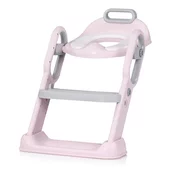 Chipolino WC sedež z lestvijo Flippy Pink