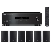 SET Kompletno ozvočenje, Stereo Receiver Yamaha R-S202D, 6 x nadgradni zvočnik