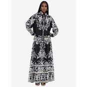 MSN Collection Obleka za doma črna/bela