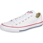 CONVERSE Nizke superge CHUCK TAYLOR ALL STAR LEATHER modra / rdeča / bela