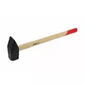 shumee AWTOOLS KOVAŠKO KLADIVO 6,0 kg LESENI ROČAJ ČRNE VRSTE