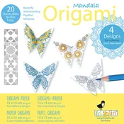 Set za bojanje Fridolin -Origami, leptiri, 20 listova