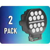KAMAR LED delovna luč + LED trak, 18W+1,6W, 1300lm, 16xLED, 12/24V, IP67/2-PACK! [L0182]