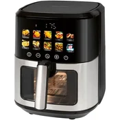 ProfiCook ProfiCook PC-FR 1286 H cvrtnik Enojni 6,5 L Samostoječi 1700 W Friteza na vroč zrak Črna, Nerjaveče jeklo