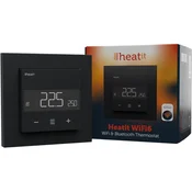 Heatit Heatit WiFi6 pametni termostat, crni mat, 3600W/16A
