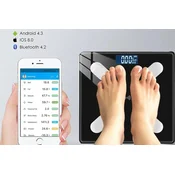 Verkgroup Pametna LCD kopalniška tehtnica bluetooth z aplikacijo do 180kg