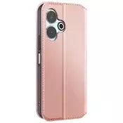AVIZAR Folio etui za Redmi 13 z držalom za kartice in funkcijo stojala, Šampanjec roza, (5000189731)