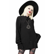 Unisex srajce z dolgimi rokavi KILLSTAR - Paimon - Črna - KSRA008345