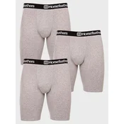 Horsefeathers Dynasty Oprijete boksarice 3 Piece 654095 Siva