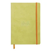 Notes A5, Rhodiarama soft, s gumicom, diktando crte, anis