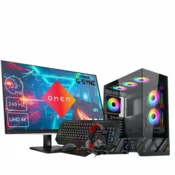 GOSU PC Gaming računalniški komplet DAIMYO A97X RTX57, Ryzen 7 9700X, RTX 5070, 32GB RAM, 1TB SSD, 32 1440p + Oprema, W11P, (5000225780)