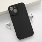 Maska 3D Camera za iPhone 15 crna
