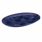 Tamno plavi keramički tanjur za posluživanje 30x41 cm Arc – Maxwell & Williams