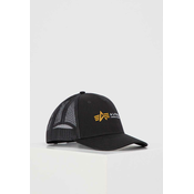 Alpha Label Trucker Cap blackAlpha Label Trucker Cap black