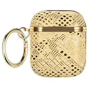 1 to 3 Etui Beline Ovitek Za Airpods 1 2 Gold Design Elegance Visoka Zaščita