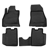 Rubber car mats Fiat 500L 2012-2022
