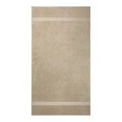 Veliki pamucni rucnik Ralph Lauren AVENUE Linen 100 x 183 cm boja: bež