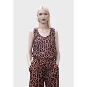 LOLA CASADEMUNT Top MS2615033 Rjava Regular Fit