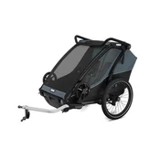 THULE Chariot Cab decja prikolica za bicikl - Dark Slate