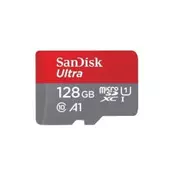 128GB Micro SDXC UHS-I memorijska kartica sa adapterom SanDisk Ultra SDSQUAB-128G-GN6MA