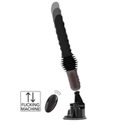 Hidden Desire Extreme Anal Power Thrusting Vibrator Black