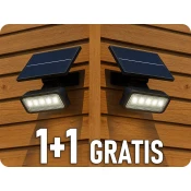 V-TAC Solarna LED stenska/zemeljska svetilka 0,9 W, 80 lm, 1+1 gratis!