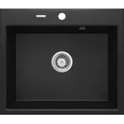 Deante ZQN 2103 Granitna sudopera Andante 60/BL, Crna