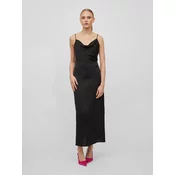 Black womens maxi dress VILA Ravenna