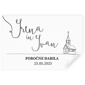 Personal Nalepka za zahvalna darila - Classic Izberite količino: 20 kos - 40 kos
