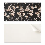 shumee PVC plošča z motivom, enostavna dekoracija za jedilnico 100x50 cm, cvetlični vzorec na ozadju