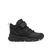 Geox Gležnjarji J Flexyper Plus Boy B Abx J66LCA 0FUME C9999 M Črna