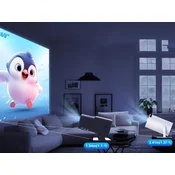 Mini projektor Alwtniet HY320, 4K Full HD, WiFi 6, BT5.0, do 150