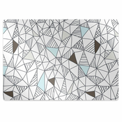 Decormat Podloga za zaščito tal Geometric pattern 120x90 cm 2 cm