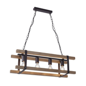 Leuchten Direkt 15684-79 - Luster na lancu EDITH 4xE27/60W/230V