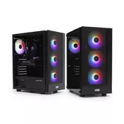 UGD Kucište, PC Intel gaming i7 12700KF/32GB/1TB/RTX 4060 8GB UGD Hamer, Crno