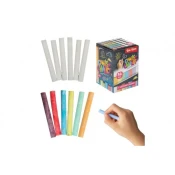 Tabla krede 36 kos belih + barvnih 8cm v škatli 6x9x6cm