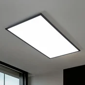Lindby LED panel Nelios, 120 x 60 cm, CCT, črna, kovina - Kuhinja - Sodobni - črna, bela - Plastika