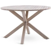 Garden table FUGLSAND O126 hardwood