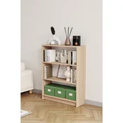 Hanah Home polica za knjige Bili3 80, 80 cm, hrast Sonoma