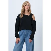 Trend Alacati Stili Ženska bluza Alc-X14574, Crna