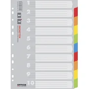 NN PREGRADNI KARTON 10-DELNI OFFICE PRODUCTS KARTON