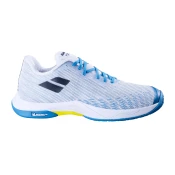 Moška dvoranska obutev Babolat Shadow Spirit 2 Men White/Algier Blue EUR 44