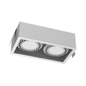 Brosline 3275 - Ugradno stropno svetlo CAGE 2xGU10/18W/230V belo