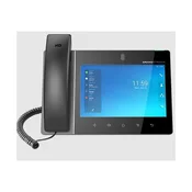 Grandstream Grandstream Networks GXV3480 IP telefon, črn