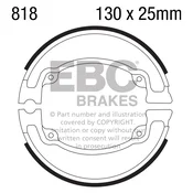 Szczęki hamulcowe EBC 818 (1 kpl.)