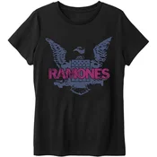 Ramones Purple Eagle Black M Majica