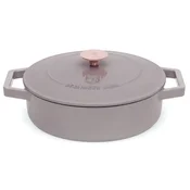 Berlingerhaus Litoželezna pekač s pokrovom, 26 cm, kolekcija Taupe