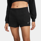 Nike W NSW NK CHLL FT HR 2IN SHORT, hlace, crna FN2455