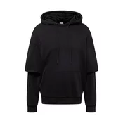 Oversized Doublesleeve Hoody Black